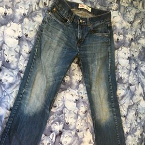 Boy’s Levis Straight cut jeans. All size 16R